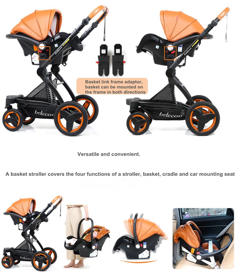 babyfond 3 in 1 baby stroller