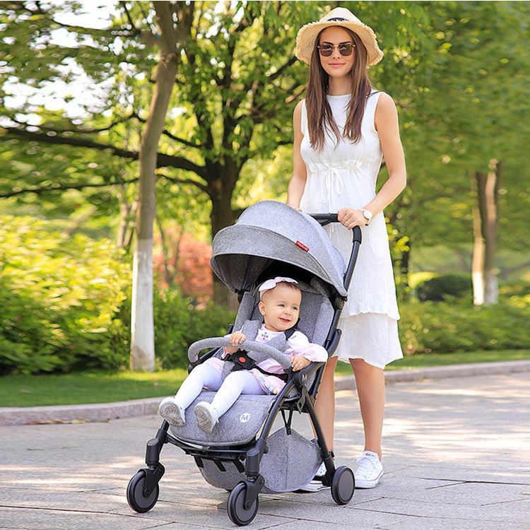 pink silver cross travel system